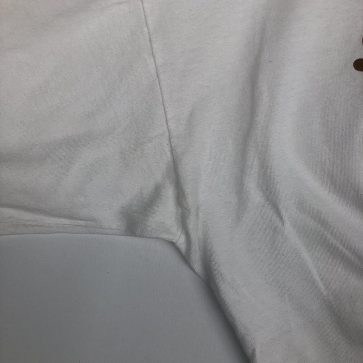 90'S Harley-Davidson Motorcycle Long-Sleeve T-Shirt, Made in USA, Men's XL (approx.), Vintage cotton white type Vintage Second Hand