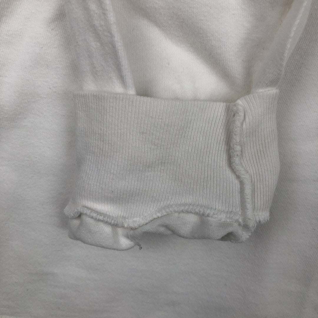 90'S Harley-Davidson Motorcycle Long-Sleeve T-Shirt, Made in USA, Men's XL (approx.), Vintage cotton white type Vintage Second Hand