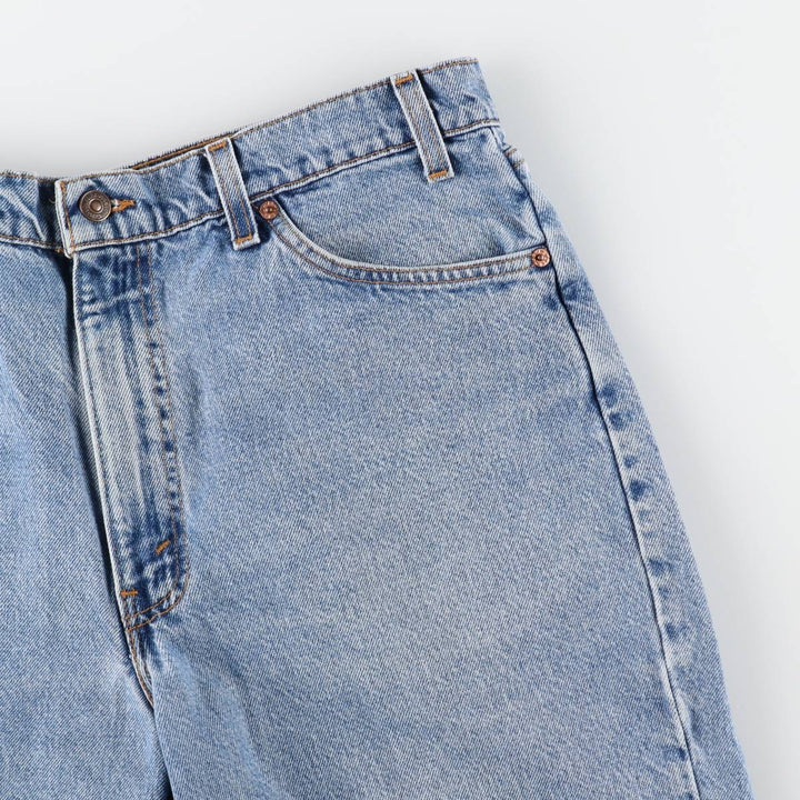90'S Levi's 550 Relaxed Fit 36550-0214 Denim Shorts, Made in USA, Men's W35 (approx.) cotton blue type Vintage Second Hand