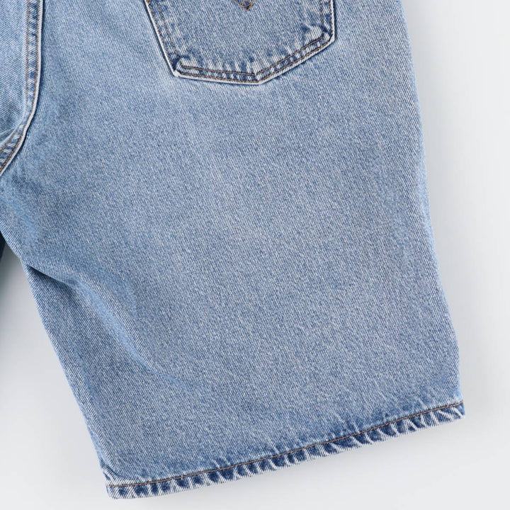 90'S Levi's 550 Relaxed Fit 36550-0214 Denim Shorts, Made in USA, Men's W35 (approx.) cotton blue type Vintage Second Hand