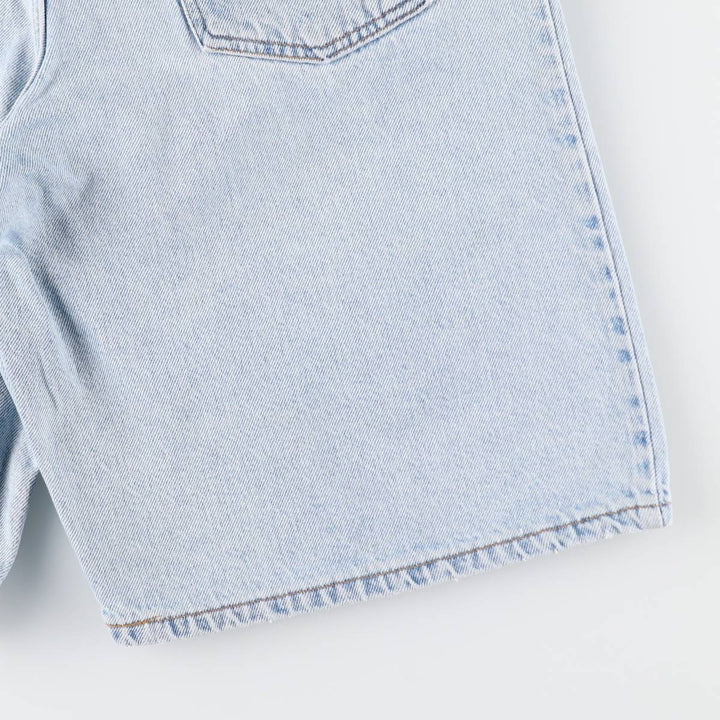 90'S Levi's 550 Relaxed Fit Orange Tab Denim Shorts, Half Pants, Jorts, Men's, W32, Vintage unclear Blue type light blue Vintage Second Hand