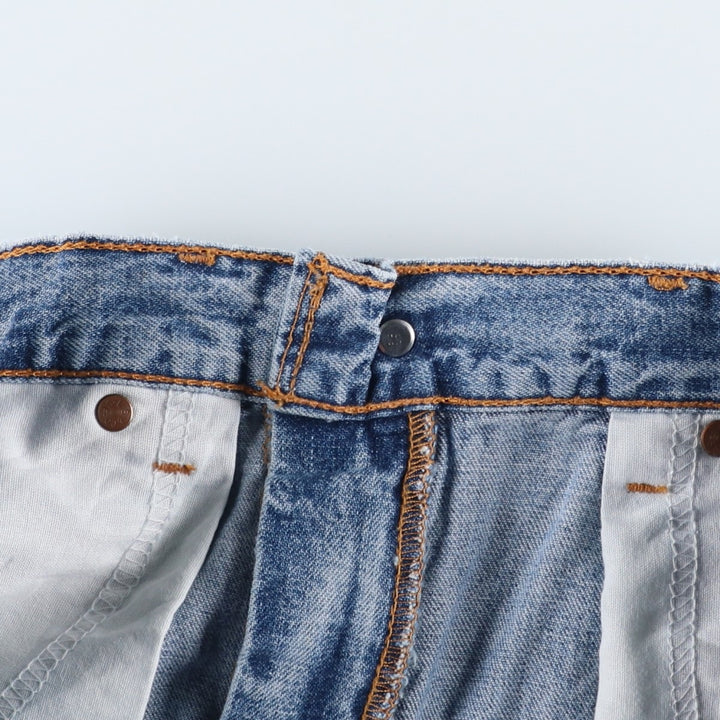 Levi's 550 Relaxed Fit Denim Shorts, Made in USA, Men's Size W33 (approx.) cotton blue type Vintage Second Hand