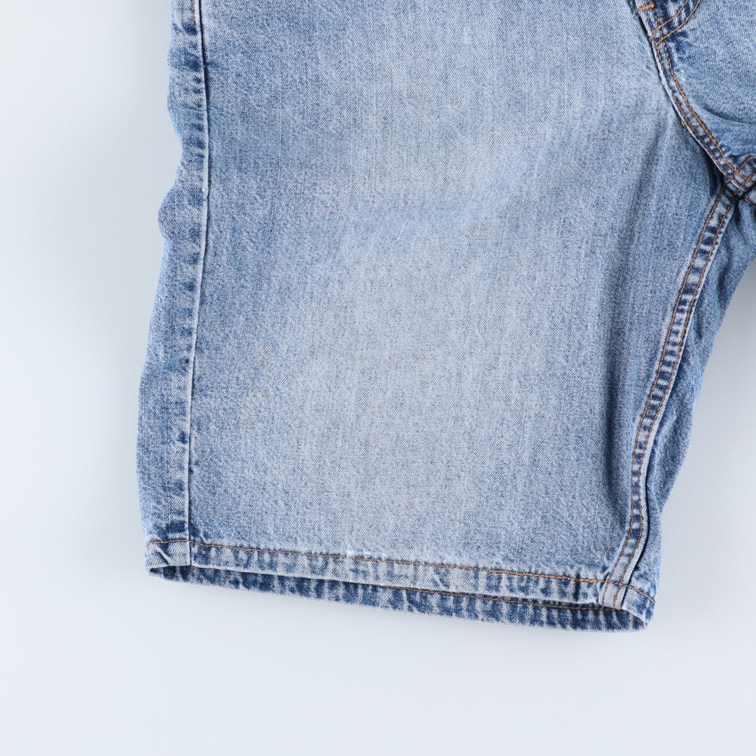 Levi's 550 Relaxed Fit Denim Shorts, Made in USA, Men's Size W33 (approx.) cotton blue type Vintage Second Hand