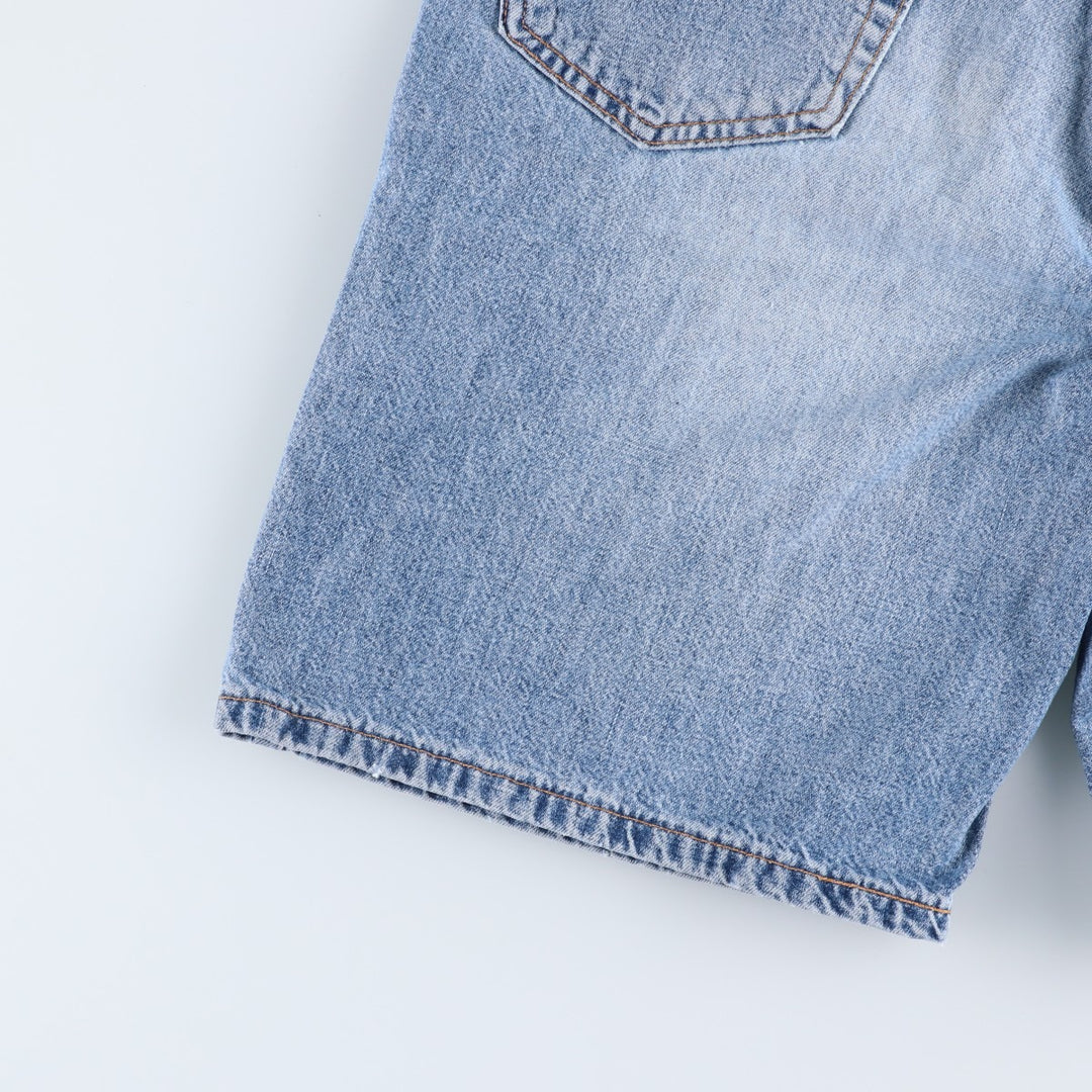 Levi's 550 Relaxed Fit Denim Shorts, Made in USA, Men's Size W33 (approx.) cotton blue type Vintage Second Hand