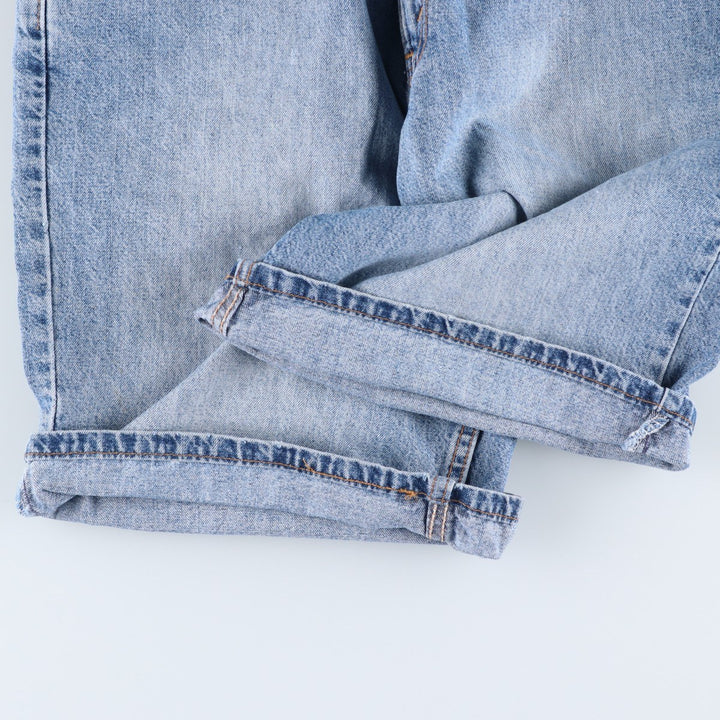 Levi's 550 Relaxed Fit Denim Shorts, Made in USA, Men's Size W33 (approx.) cotton blue type Vintage Second Hand
