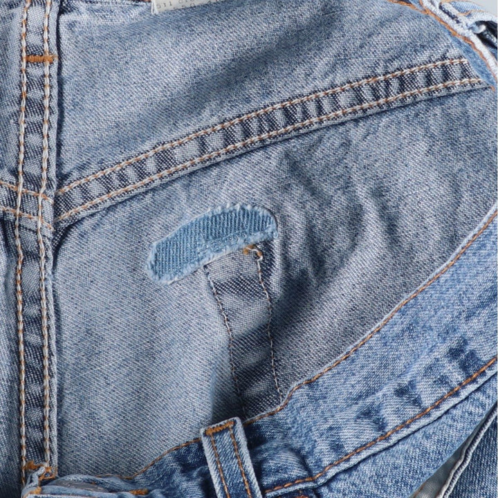 Levi's 550 Relaxed Fit Denim Shorts, Made in USA, Men's Size W33 (approx.) cotton blue type Vintage Second Hand