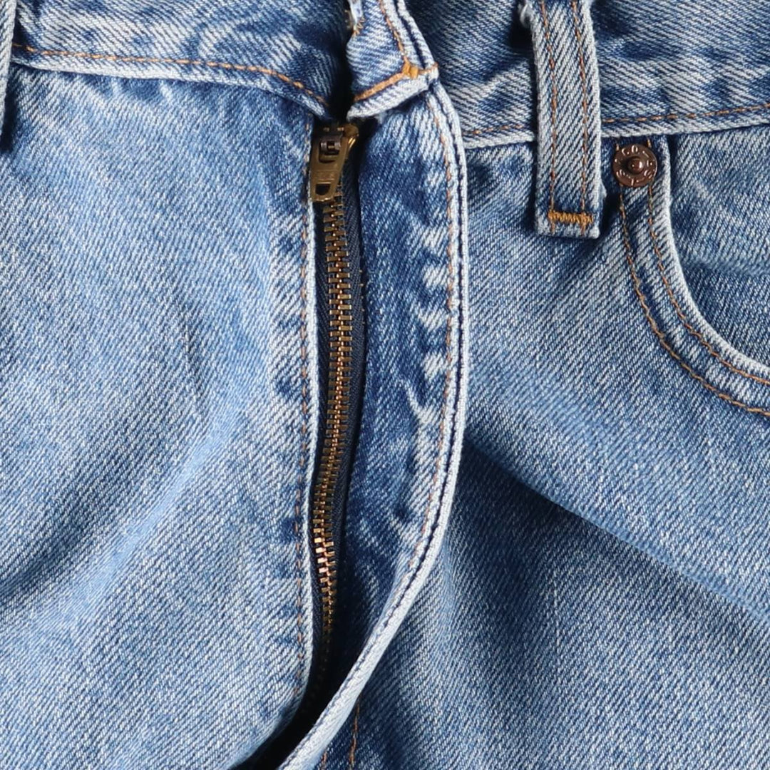 90s-00'S Levi's 550 Relaxed Fit Denim Shorts, Made in USA, Men's W37 (approx.) cotton Blue type light blue Vintage Second Hand