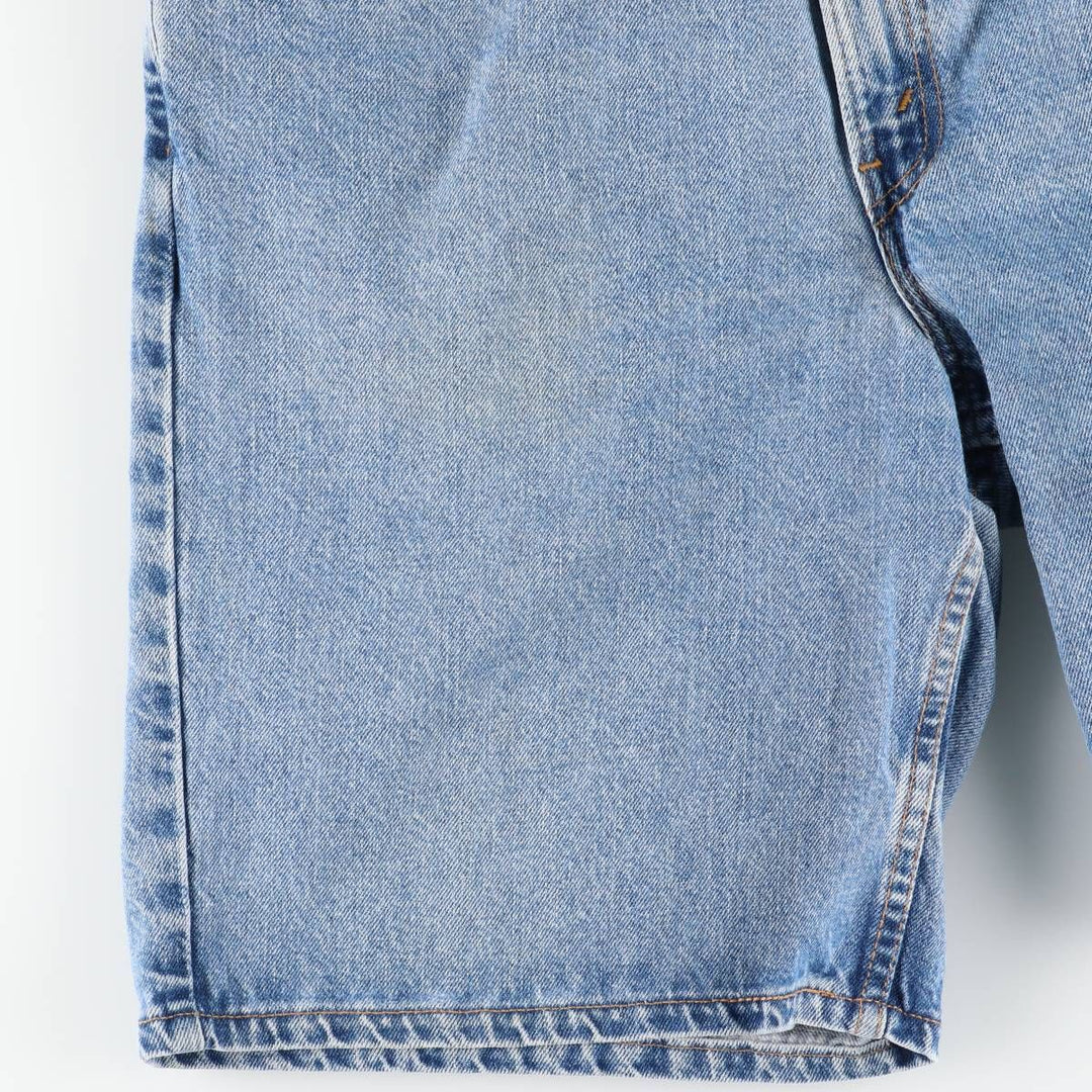 90s-00'S Levi's 550 Relaxed Fit Denim Shorts, Made in USA, Men's W37 (approx.) cotton Blue type light blue Vintage Second Hand