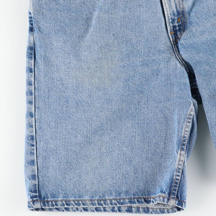 90s-00'S Levi's 550 Relaxed Fit Denim Shorts, Made in USA, Men's W37 (approx.) cotton Blue type light blue Vintage Second Hand