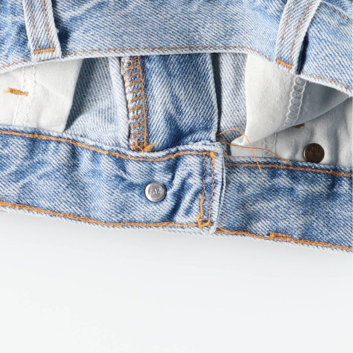 90s-00'S Levi's 569 Denim Shorts, Made in USA, Men's W32 (approx.) cotton Blue type light blue Vintage Second Hand