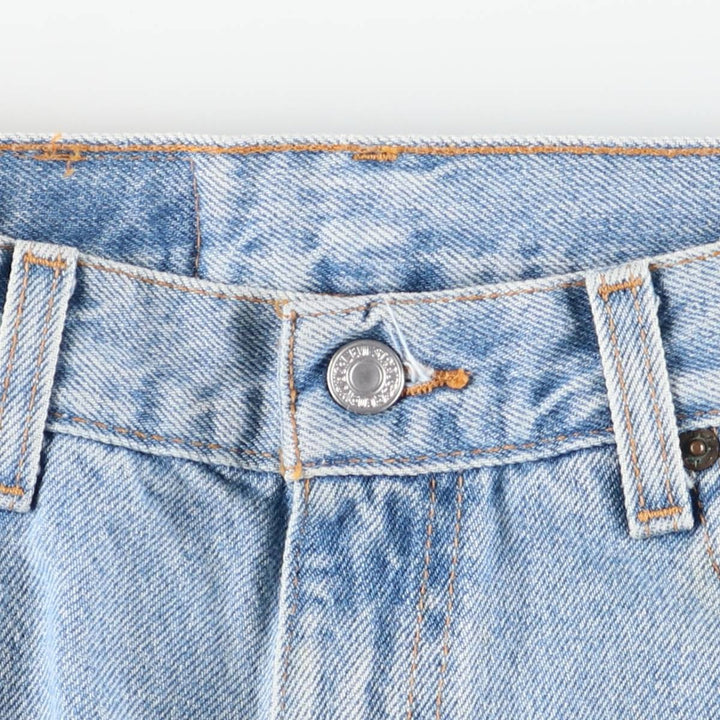 90s-00'S Levi's 569 Denim Shorts, Made in USA, Men's W32 (approx.) cotton Blue type light blue Vintage Second Hand