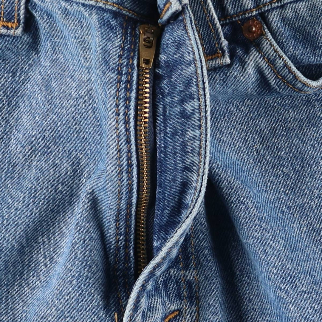 Levi's 560 Denim Shorts, Half Pants, Made in USA, Men's Size W33 (approx.) cotton Blue type light blue Vintage Second Hand