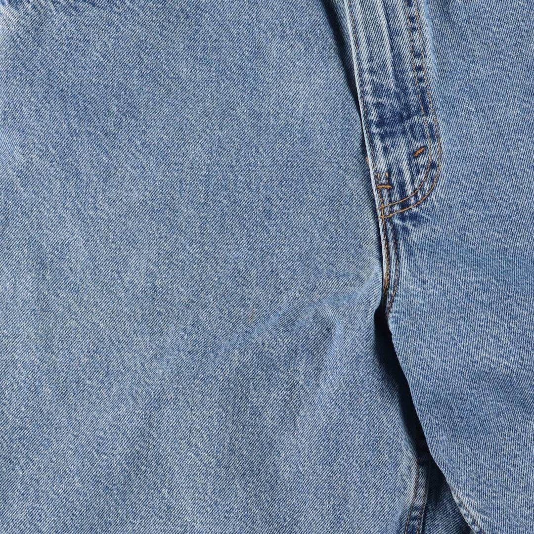 Levi's 560 Denim Shorts, Half Pants, Made in USA, Men's Size W33 (approx.) cotton Blue type light blue Vintage Second Hand