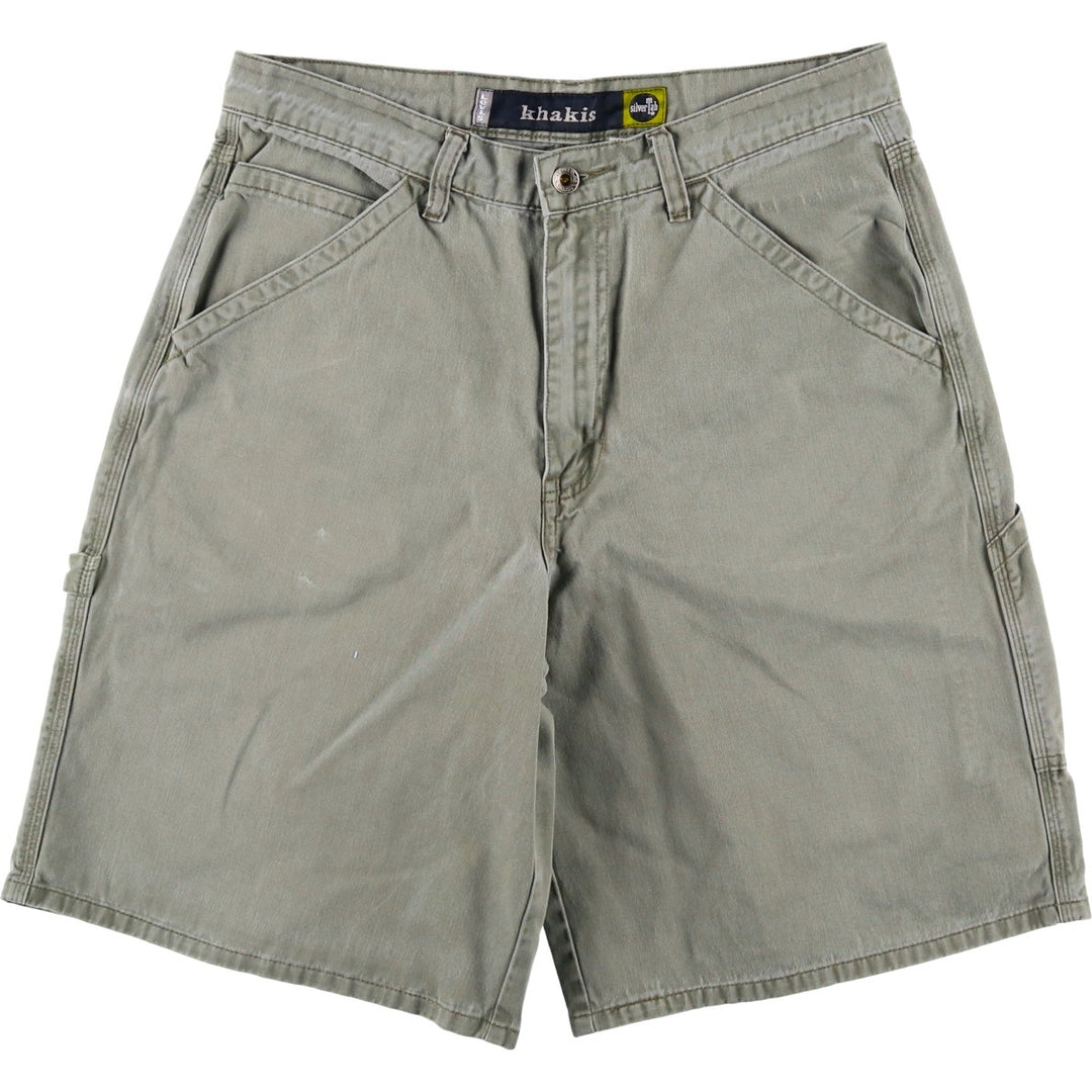 Levi's SILVER TAB Khakis Chino Shorts, Men's W32 (approx.) cotton Khaki type Vintage Second Hand