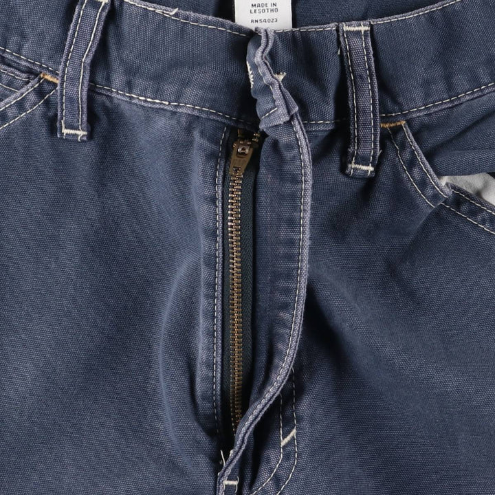 2000'S GAP Cotton Painter Shorts, Men's W32 (approx.) cotton navy blue type Vintage Second Hand