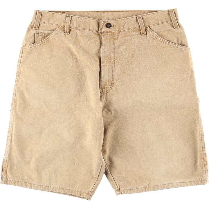 Dickies Duck Work Shorts, Men's, Size W36 cotton beige type brown Vintage Second Hand