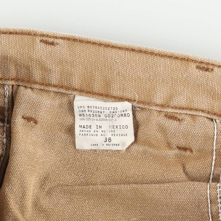 Dickies Duck Work Shorts, Men's, Size W36 cotton beige type brown Vintage Second Hand
