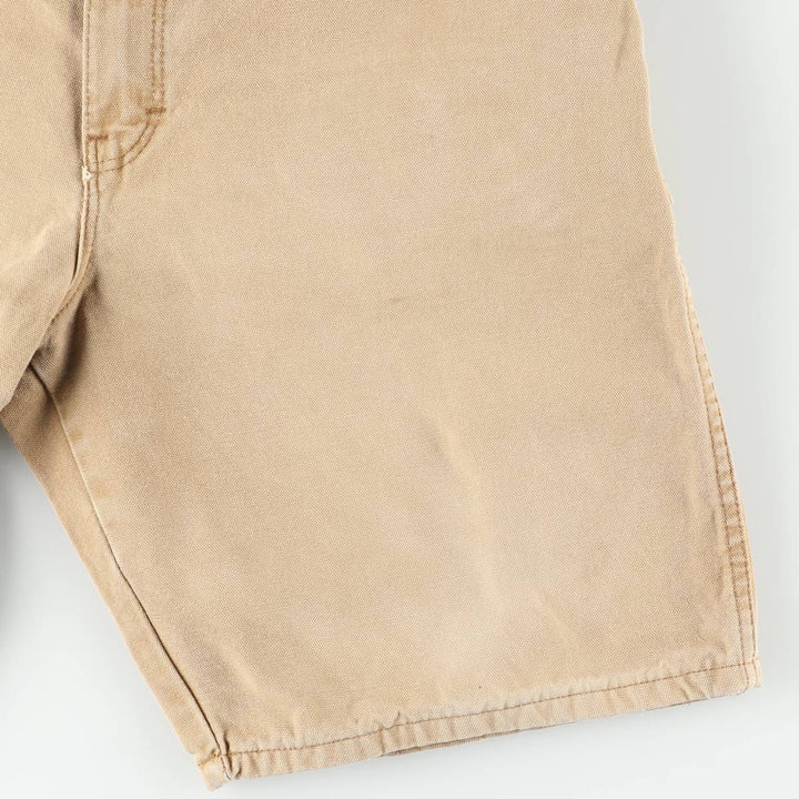 Dickies Duck Work Shorts, Men's, Size W36 cotton beige type brown Vintage Second Hand