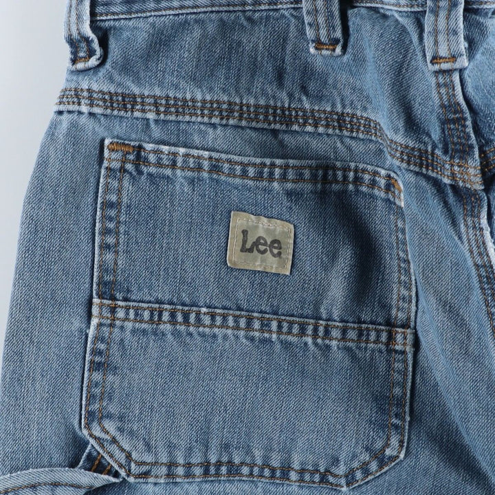 Lee Loose Fit Denim Painter Pants, Men's, Size 34 cotton blue type Vintage Second Hand