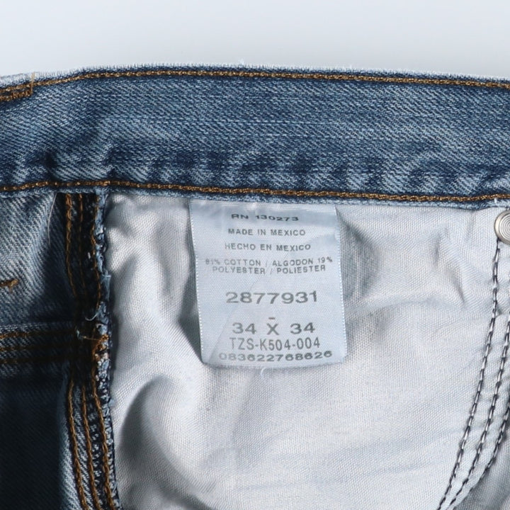 Lee Loose Fit Denim Painter Pants, Men's, Size 34 cotton blue type Vintage Second Hand