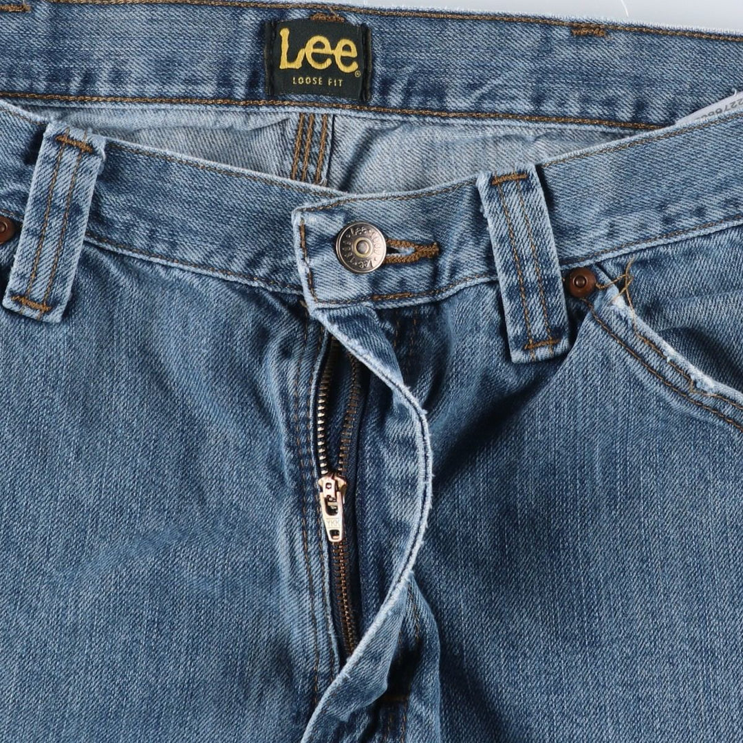 Lee Loose Fit Denim Painter Pants, Men's, Size 34 cotton blue type Vintage Second Hand