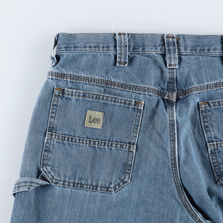 Lee Loose Fit Denim Painter Pants, Men's, Size 34 cotton blue type Vintage Second Hand
