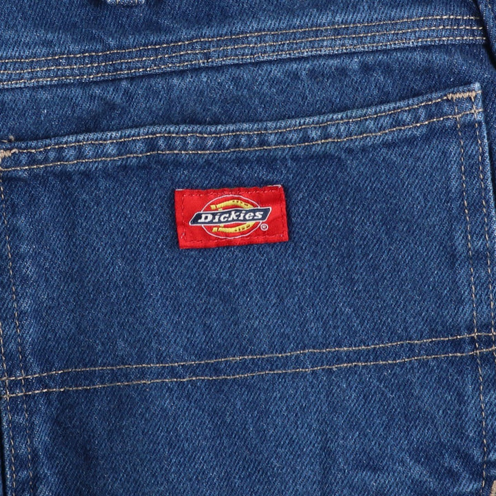 Dickies denim painter pants for men, equivalent to W34 cotton blue type Vintage Second Hand