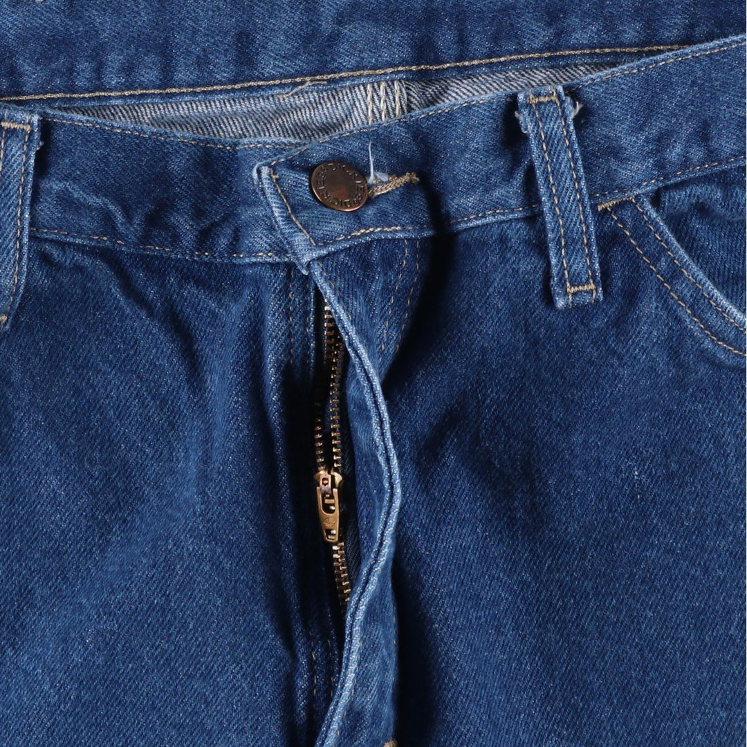 Dickies denim painter pants for men, equivalent to W34 cotton blue type Vintage Second Hand