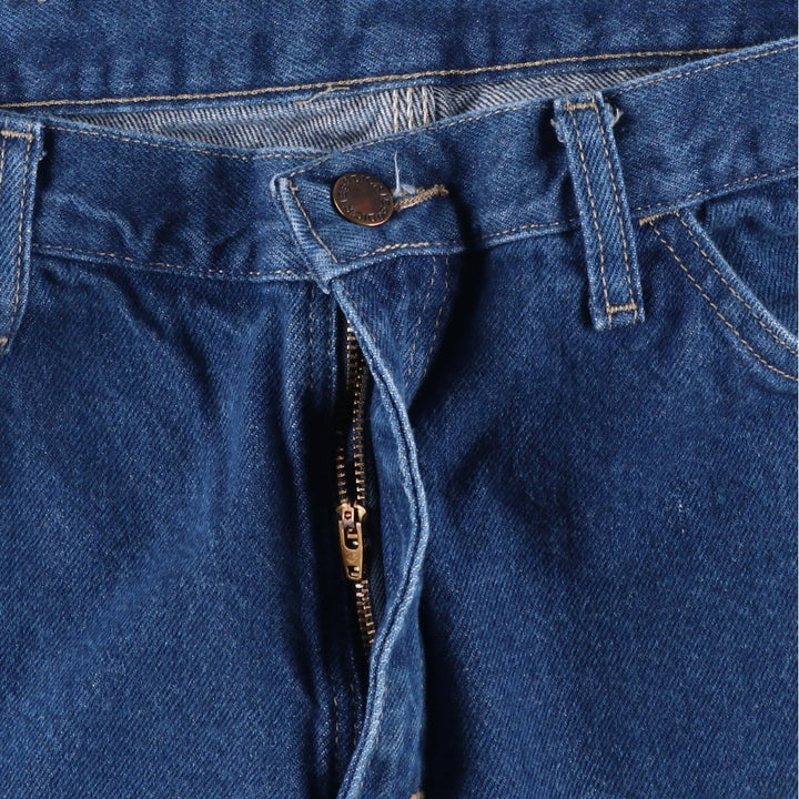 Dickies denim painter pants for men, equivalent to W34 cotton blue type Vintage Second Hand