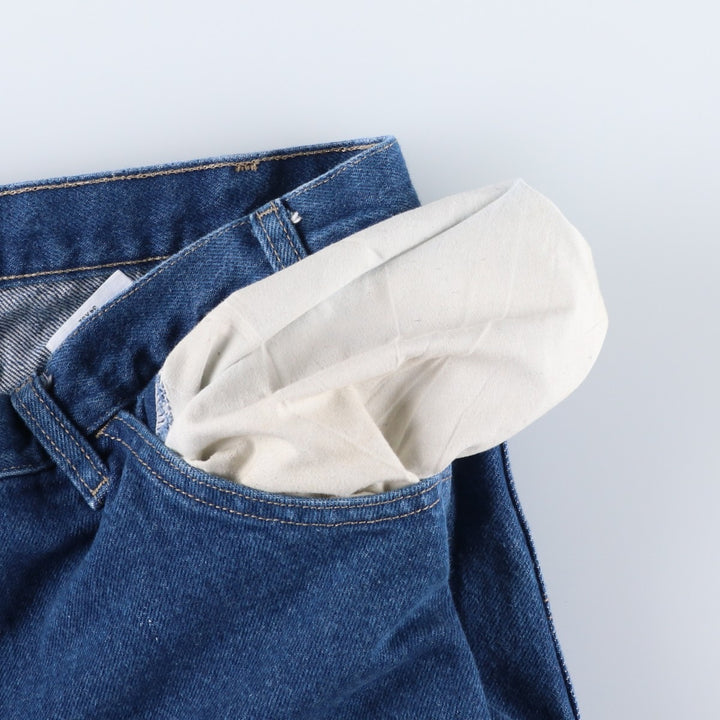 Dickies denim painter pants for men, equivalent to W34 cotton blue type Vintage Second Hand