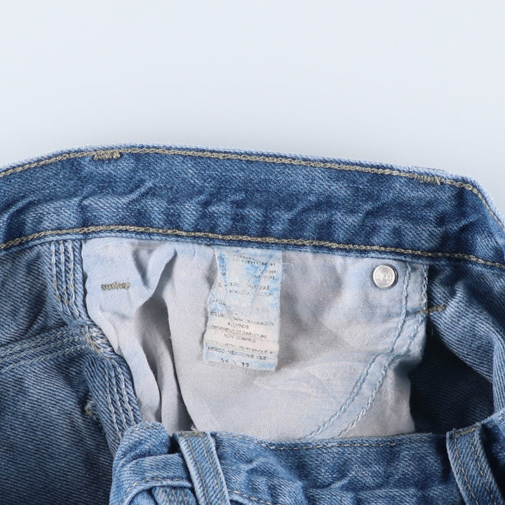 Dickies denim painter pants for men, equivalent to W37 cotton blue type Vintage Second Hand