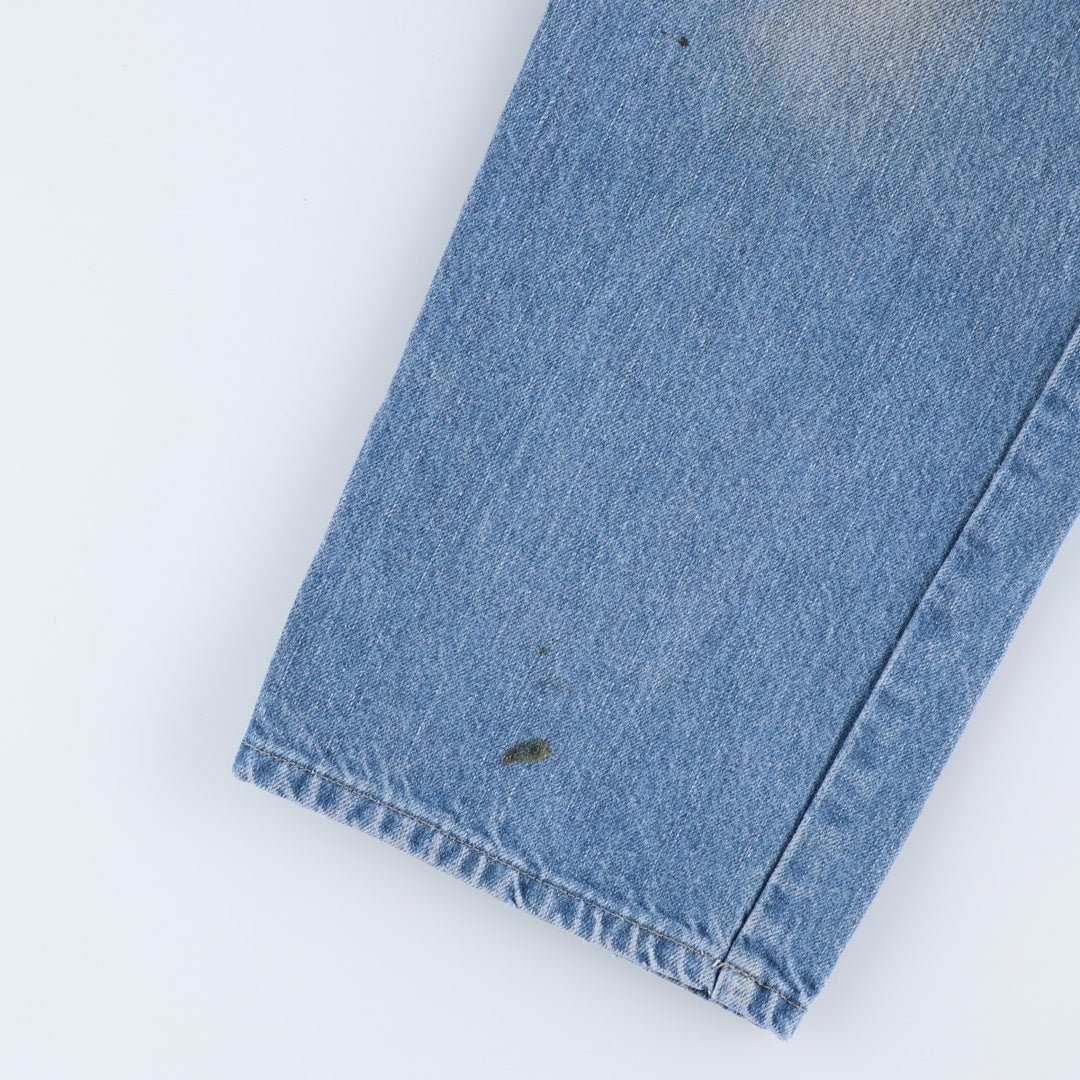 Dickies denim painter pants for men, equivalent to W37 cotton blue type Vintage Second Hand