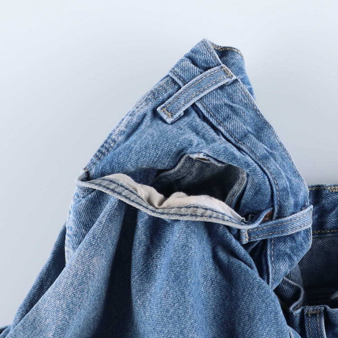 Dickies denim painter pants for men, equivalent to W37 cotton blue type Vintage Second Hand