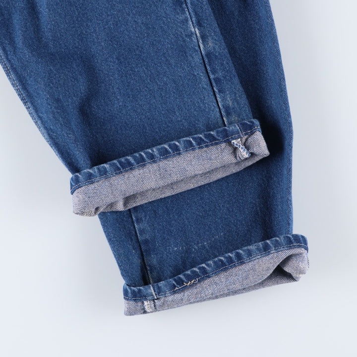 Dickies denim painter pants for men, equivalent to W34 cotton blue type Vintage Second Hand