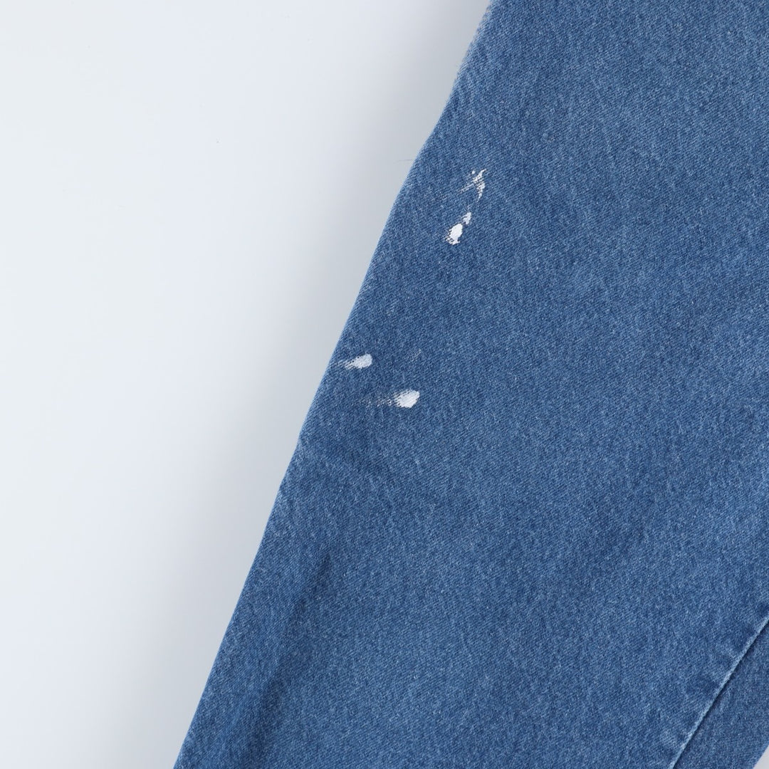 Dickies denim painter pants for men, equivalent to W37 cotton blue type Vintage Second Hand