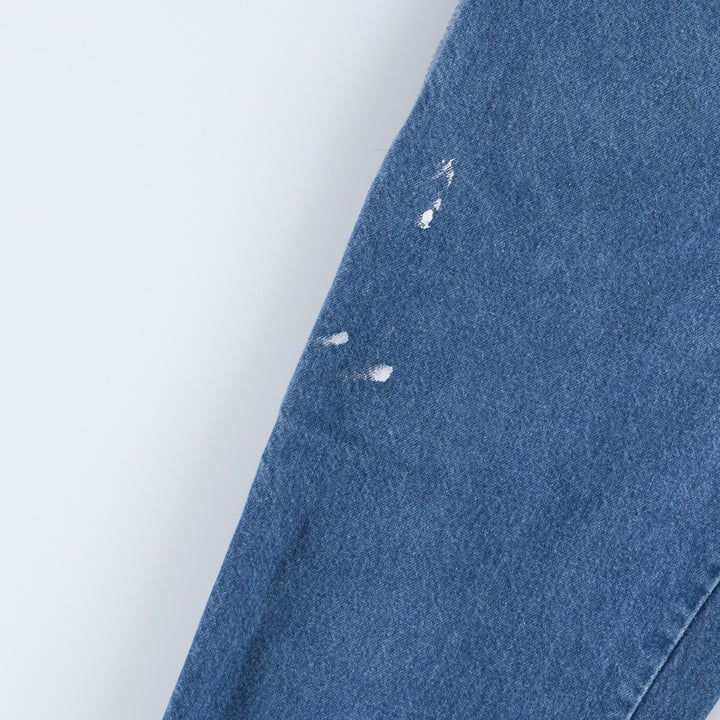 Dickies denim painter pants for men, equivalent to W37 cotton blue type Vintage Second Hand