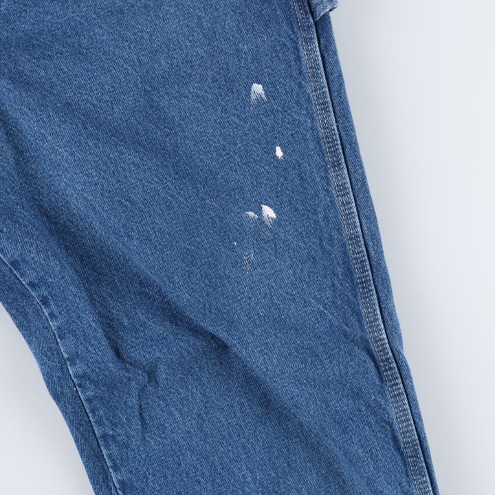 Dickies denim painter pants for men, equivalent to W37 cotton blue type Vintage Second Hand