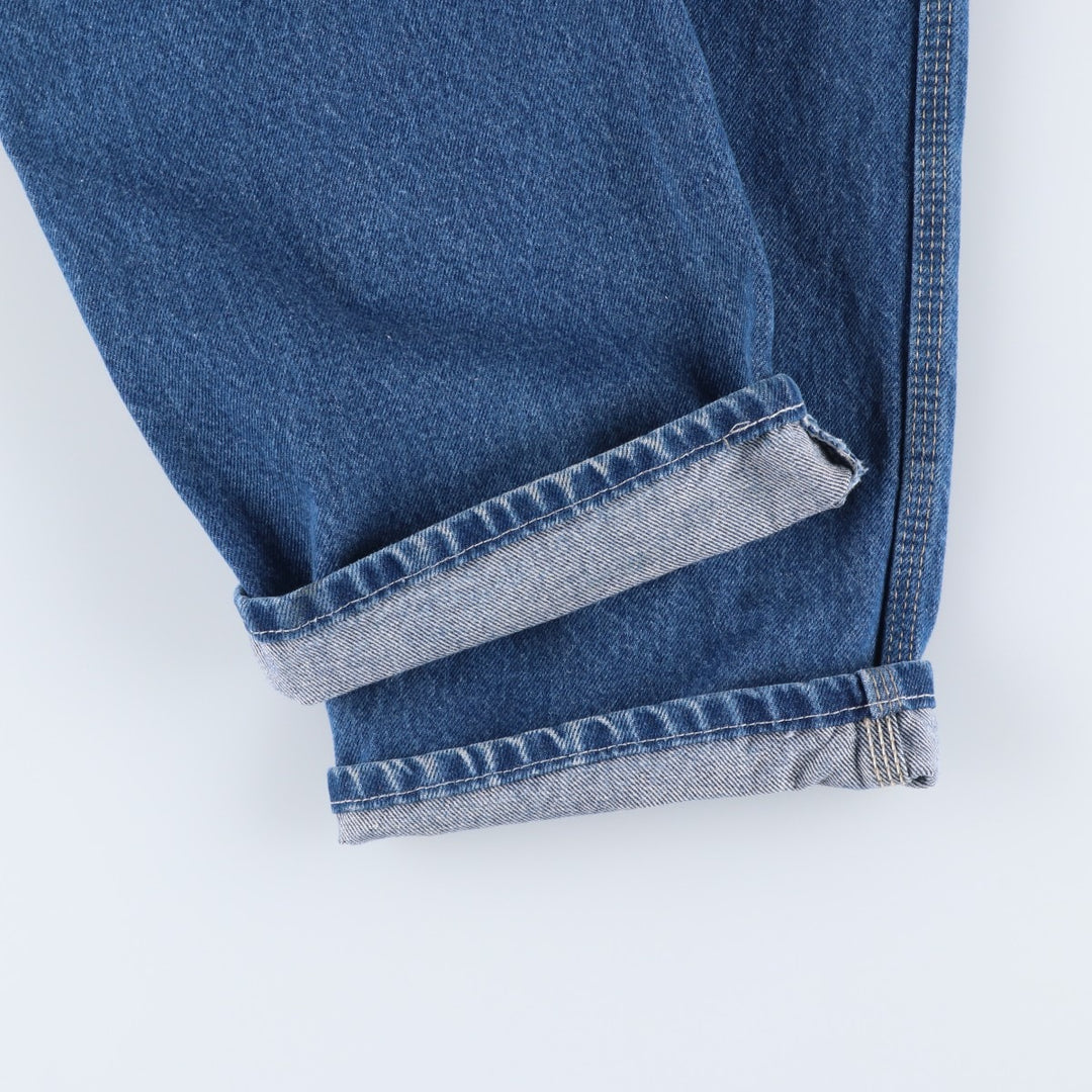 Dickies denim painter pants for men, equivalent to W37 cotton blue type Vintage Second Hand