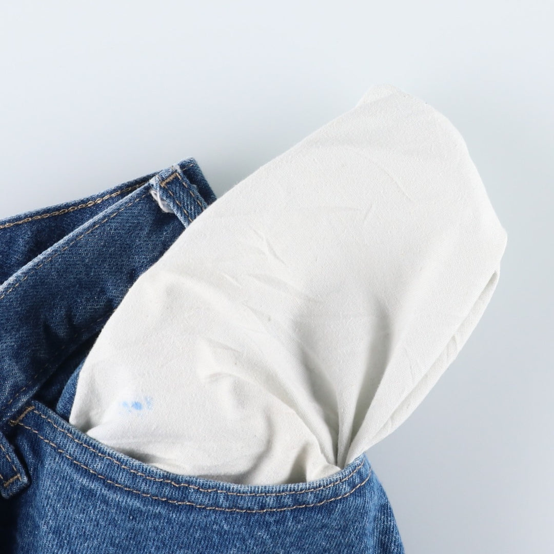 Dickies denim painter pants for men, equivalent to W37 cotton blue type Vintage Second Hand