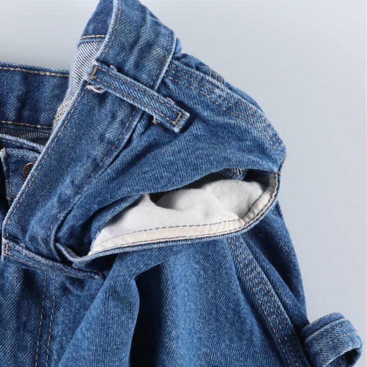 Dickies denim painter pants for men, equivalent to W37 cotton blue type Vintage Second Hand