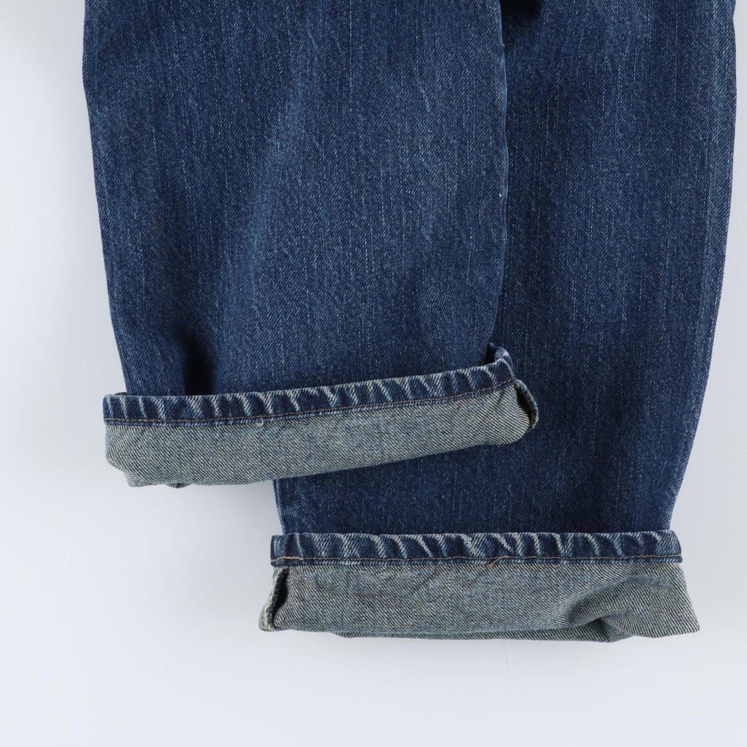 Dickies denim painter pants for men, equivalent to W35 cotton blue type Vintage Second Hand