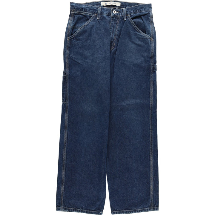 GAP CARPENTER denim painter pants, men's size W32 (approx.) cotton blue type Vintage Second Hand