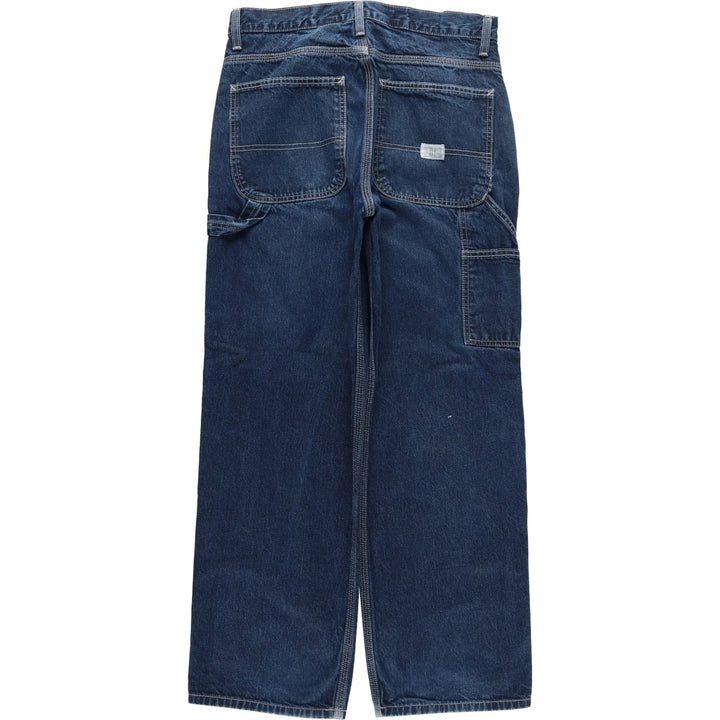 GAP CARPENTER denim painter pants, men's size W32 (approx.) cotton blue type Vintage Second Hand