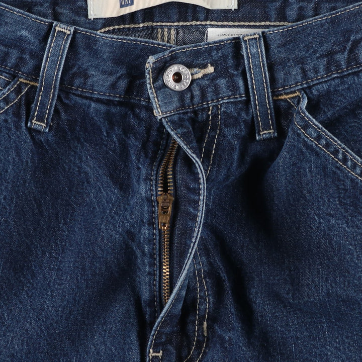 GAP CARPENTER denim painter pants, men's size W32 (approx.) cotton blue type Vintage Second Hand