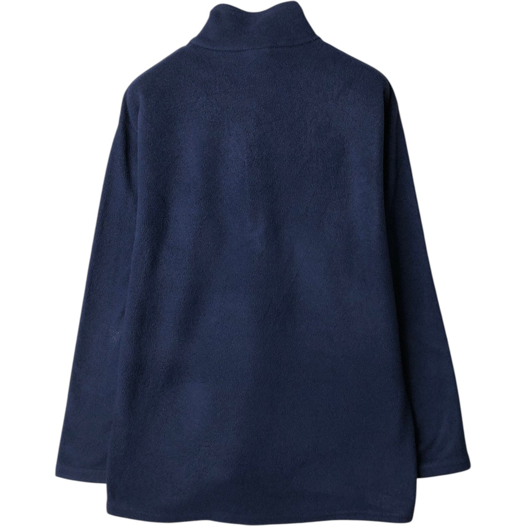 Patagonia CAPILENE 43470 Half-Zip Fleece Pullover (Men's Size L) polyester navy blue type Vintage Second Hand