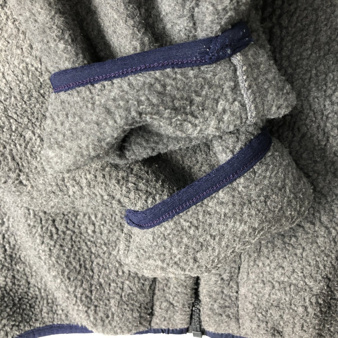 70s~80'S LLBean Fleece Jacket Men's XL Size Vintage unclear gray type Vintage Second Hand