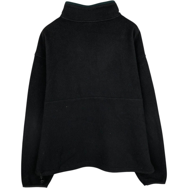 90s-00'S Timberland fleece jacket, made in USA, men's size XL equivalent. polyester black type Vintage Second Hand