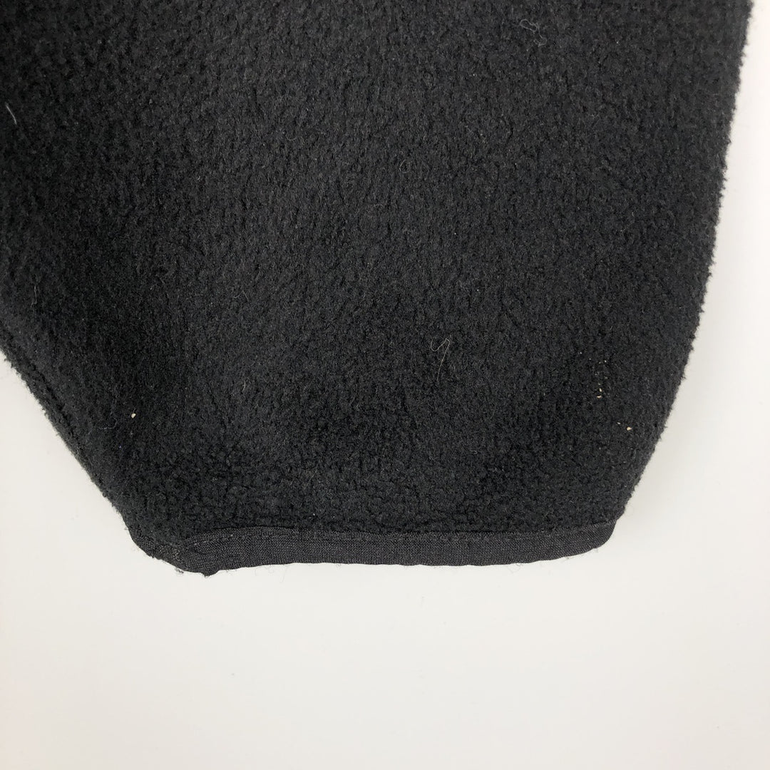 90s-00'S Timberland fleece jacket, made in USA, men's size XL equivalent. polyester black type Vintage Second Hand