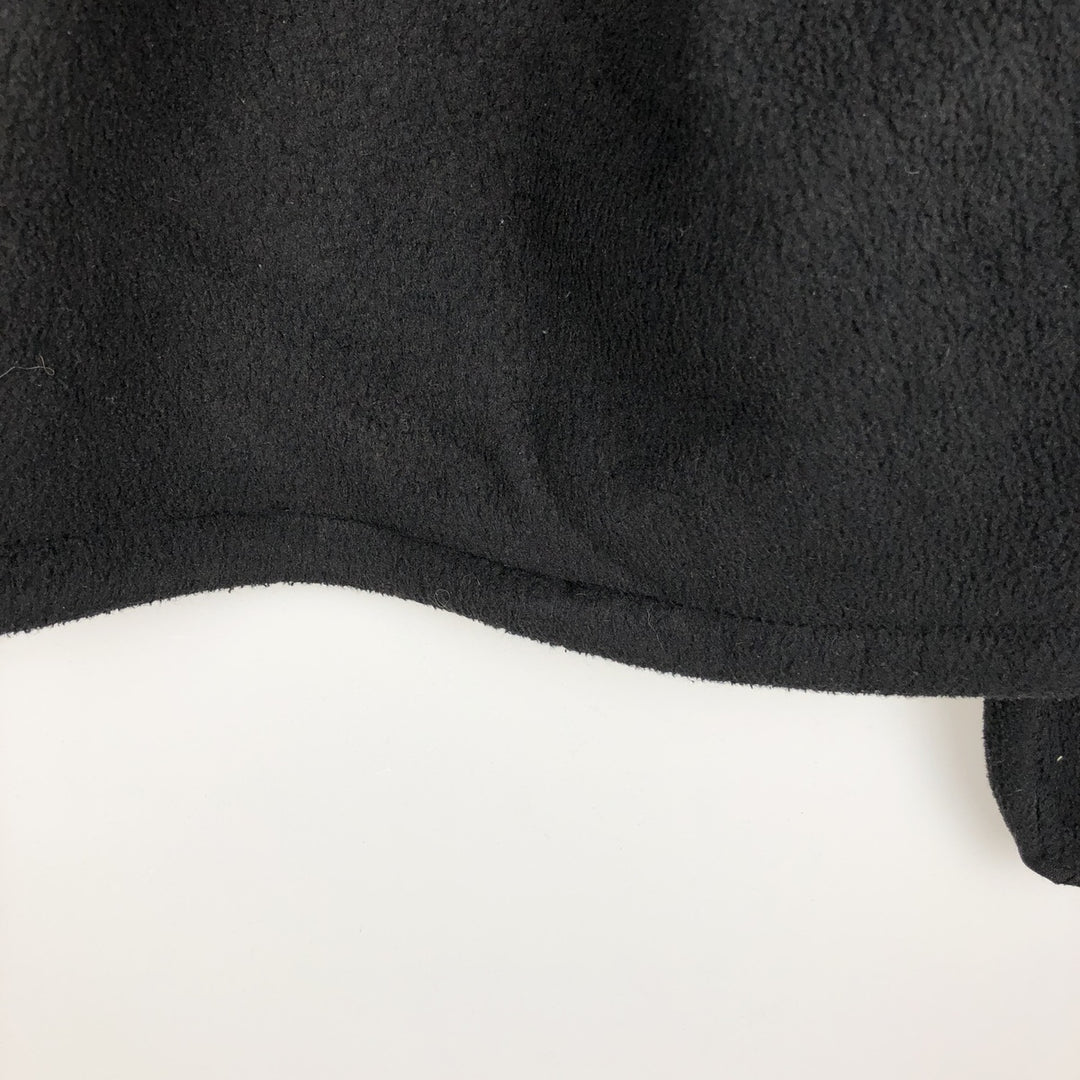 90s-00'S Timberland fleece jacket, made in USA, men's size XL equivalent. polyester black type Vintage Second Hand