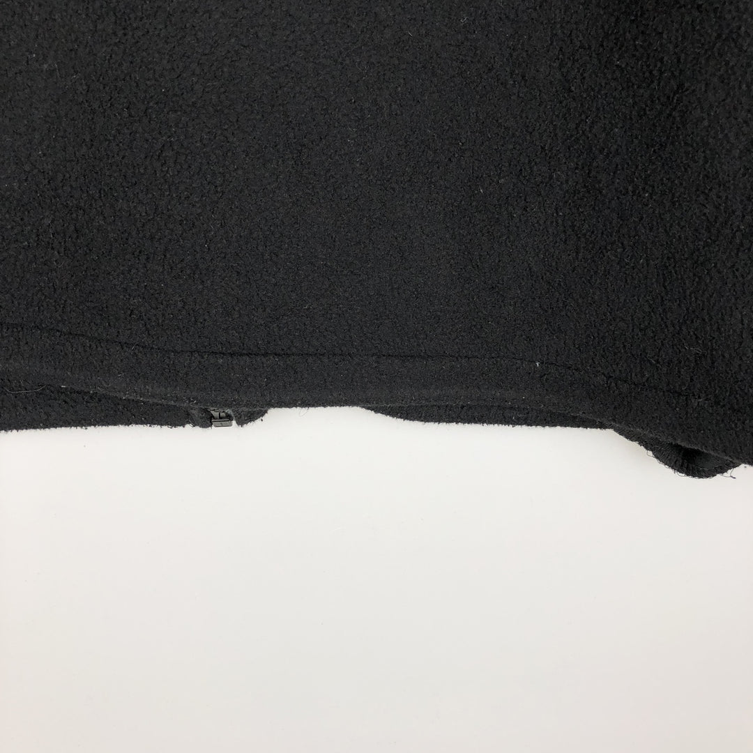 90s-00'S Timberland fleece jacket, made in USA, men's size XL equivalent. polyester black type Vintage Second Hand